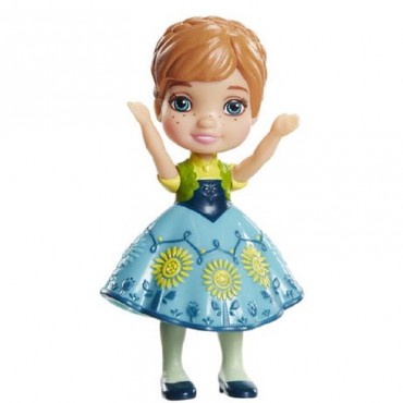 Disney Frozen Mini Toddler Figurine Anna Frozen Fever